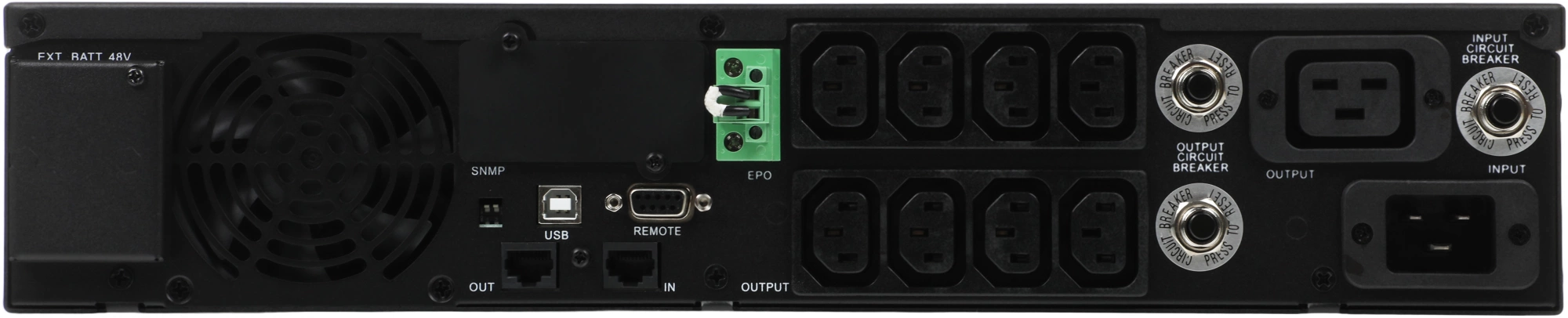 PowerCom Smart King RT SRT-2000A LCD ИБП {Line-Interactive, 2000VA / 1800W, Rack/Tower, IEC, Serial+USB, SmartSlot, подкл. доп. батарей} (1157682)