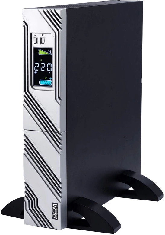 PowerCom Smart King RT SRT-3000A LCD ИБП {Line-Interactive, 3000VA / 2700W, Rack/Tower, IEC, Serial+USB, SmartSlot, подкл. доп. батарей} (1157690) PowerCom Smart King RT SRT-3000A LCD ИБП {Line-Interactive, 3000VA / 2700W, Rack/Tower, IEC, Serial+USB, SmartSlot, подкл. доп. батарей} (1157690)