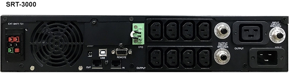 PowerCom Smart King RT SRT-3000A LCD ИБП {Line-Interactive, 3000VA / 2700W, Rack/Tower, IEC, Serial+USB, SmartSlot, подкл. доп. батарей} (1157690) PowerCom Smart King RT SRT-3000A LCD ИБП {Line-Interactive, 3000VA / 2700W, Rack/Tower, IEC, Serial+USB, SmartSlot, подкл. доп. батарей} (1157690)