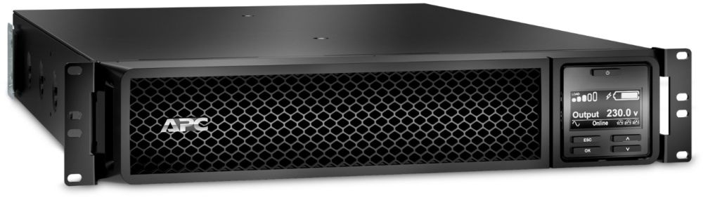 APC Smart-UPS SRT SRT1000RMXLI {On-Line, 1000VA/1000W, Rack/Tower, IEC, LCD, Serial+USB, USB, SmartSlot, подкл. доп. батарей со встроенной картой}