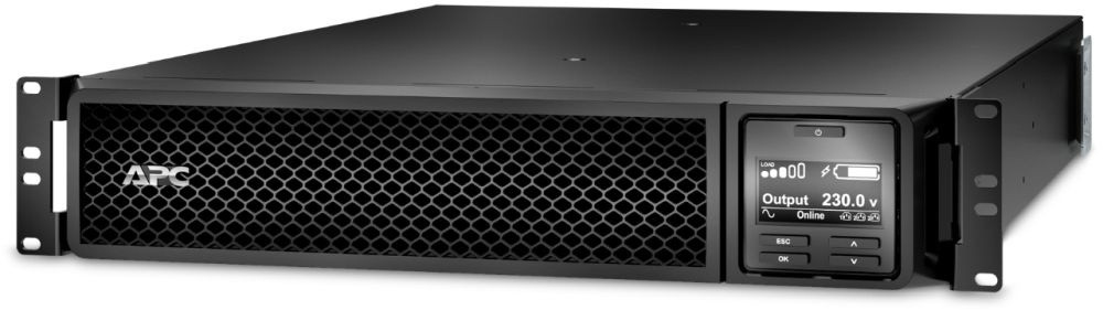 APC Smart-UPS SRT SRT1000RMXLI {On-Line, 1000VA/1000W, Rack/Tower, IEC, LCD, Serial+USB, USB, SmartSlot, подкл. доп. батарей со встроенной картой}