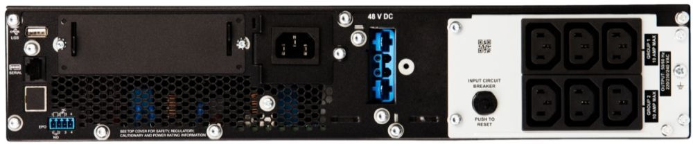 APC Smart-UPS SRT SRT1000RMXLI {On-Line, 1000VA/1000W, Rack/Tower, IEC, LCD, Serial+USB, USB, SmartSlot, подкл. доп. батарей со встроенной картой}