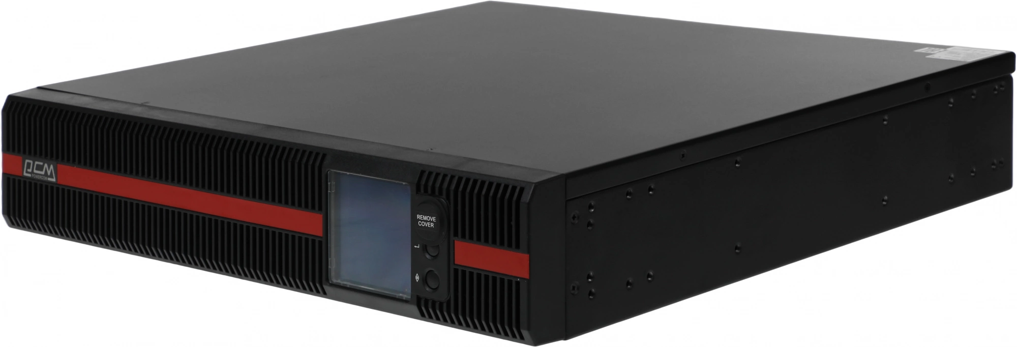 PowerCom Macan MRT-1500SE ИБП {Online, 1500VA / 1500W, Rack/Tower, IEC, LCD, Serial+USB, SNMPslot, подкл. доп. батарей} (1168817)