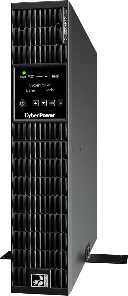 CyberPower OL3000ERTXL2U ИБП {Online, 3000VA/2700W USB/RS-232/Dry/EPO/SNMPslot/RJ11/45/ВБМ (8 IEC С13, 1 IEC C19), 12В/9 Ач х 6}