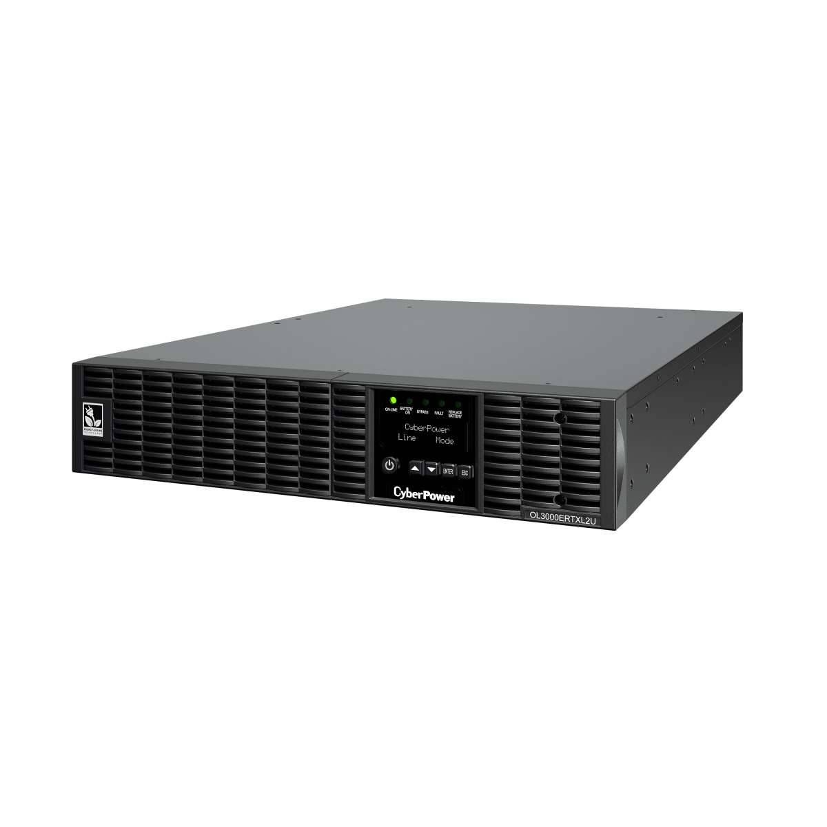CyberPower OL3000ERTXL2U ИБП {Online, 3000VA/2700W USB/RS-232/Dry/EPO/SNMPslot/RJ11/45/ВБМ (8 IEC С13, 1 IEC C19), 12В/9 Ач х 6}