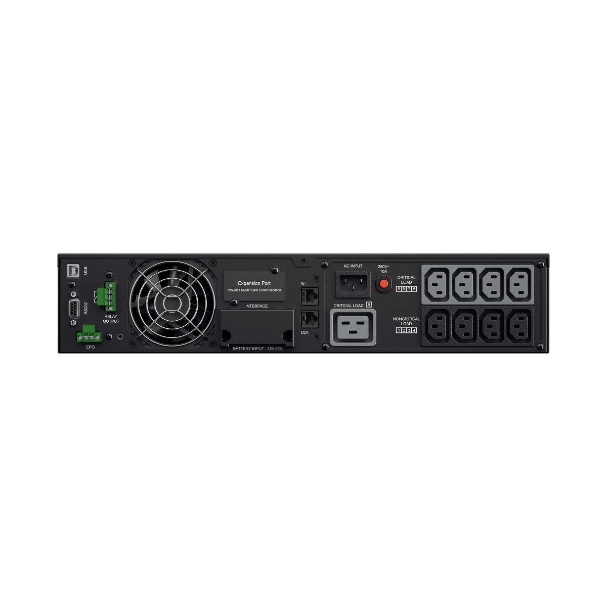 CyberPower OL3000ERTXL2U ИБП {Online, 3000VA/2700W USB/RS-232/Dry/EPO/SNMPslot/RJ11/45/ВБМ (8 IEC С13, 1 IEC C19), 12В/9 Ач х 6}