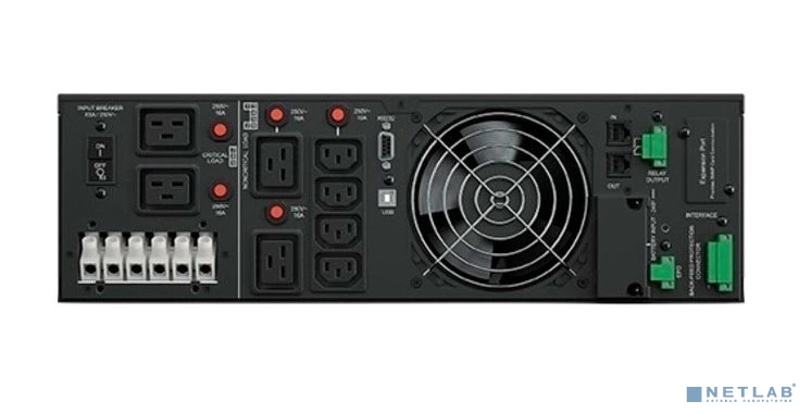 ИБП CyberPower OL10KERT3UPM {Online, 10kVA/10kW USB/RS-232/Dry/EPO/SNMPslot/RJ11/45/ВБМ (4 С13, 4 C19, клеммная колодка) без АКБ} ИБП CyberPower OL10KERT3UPM {Online, 10kVA/10kW USB/RS-232/Dry/EPO/SNMPslot/RJ11/45/ВБМ (4 С13, 4 C19, клеммная колодка) без АКБ}