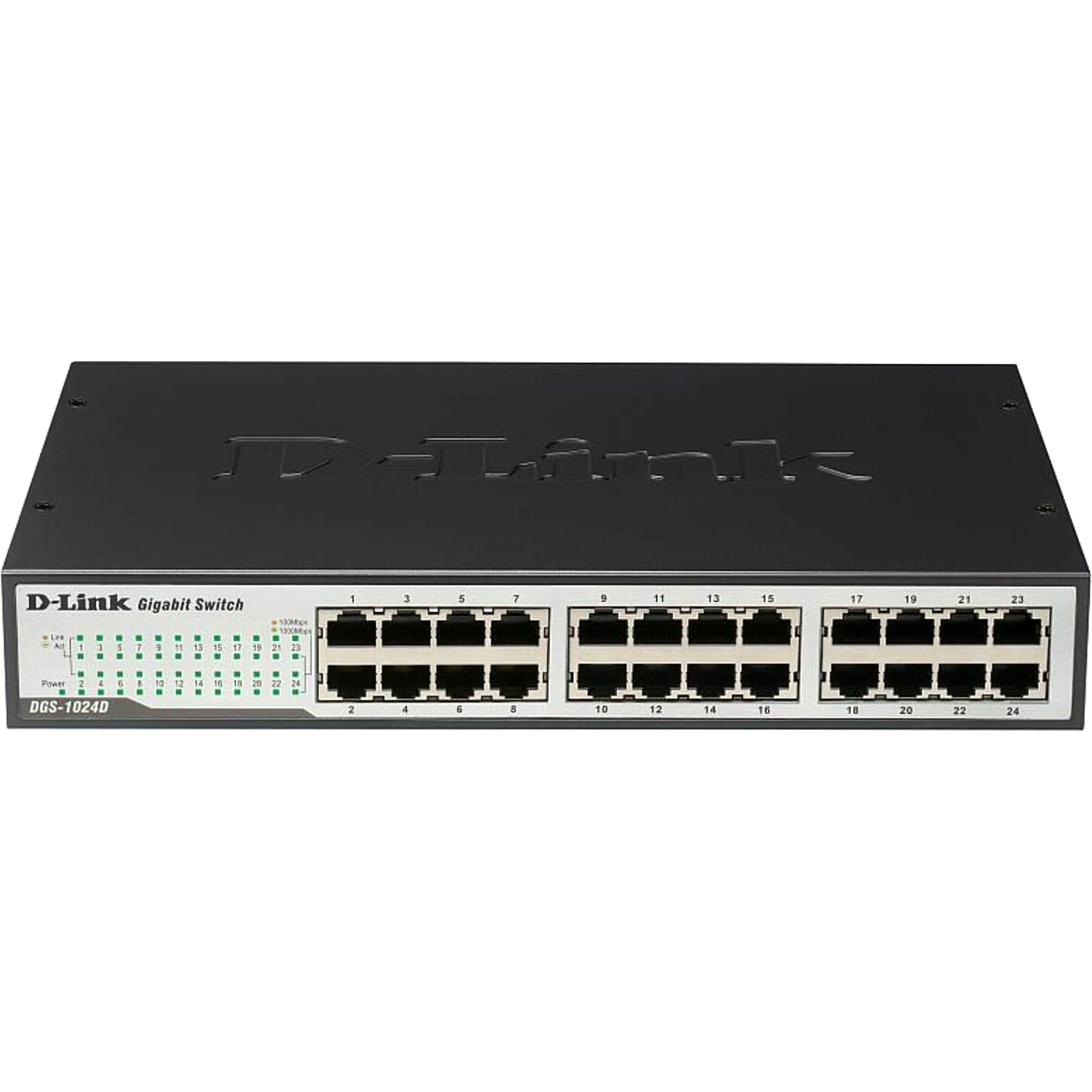 D-Link DES-1024D/G1A Неуправляемый коммутатор с 24 портами 10/100Base-TX D-Link DES-1024D/G1A Неуправляемый коммутатор с 24 портами 10/100Base-TX