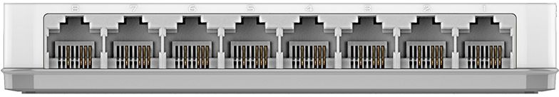 D-Link DES-1008C/B1A Неуправляемый коммутатор с 8 портами 10/100Base-TX и функцией энергосбережения