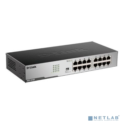 D-Link DGS-1016D/I1A Неуправляемый коммутатор с 16 портами 10/100/1000Base-T