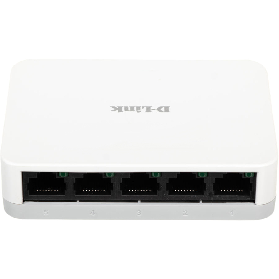 D-Link DGS-1005A/F1A Неуправляемый коммутатор с 5 портами 10/100/1000Base-T
