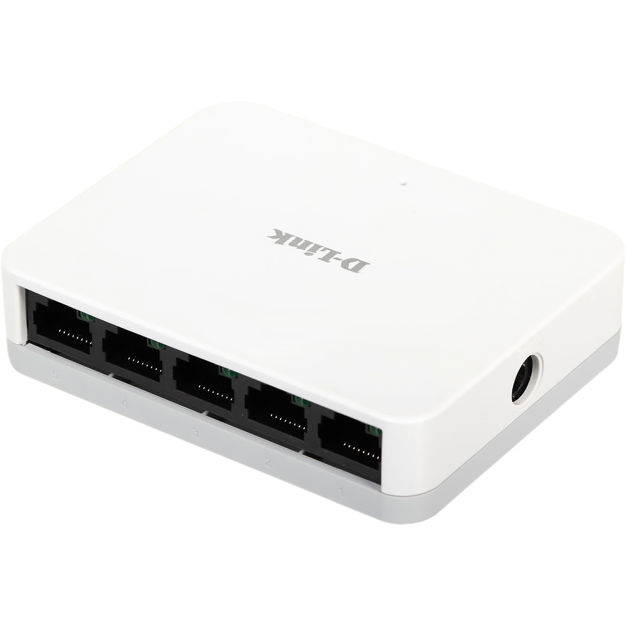 D-Link DGS-1005A/F1A Неуправляемый коммутатор с 5 портами 10/100/1000Base-T