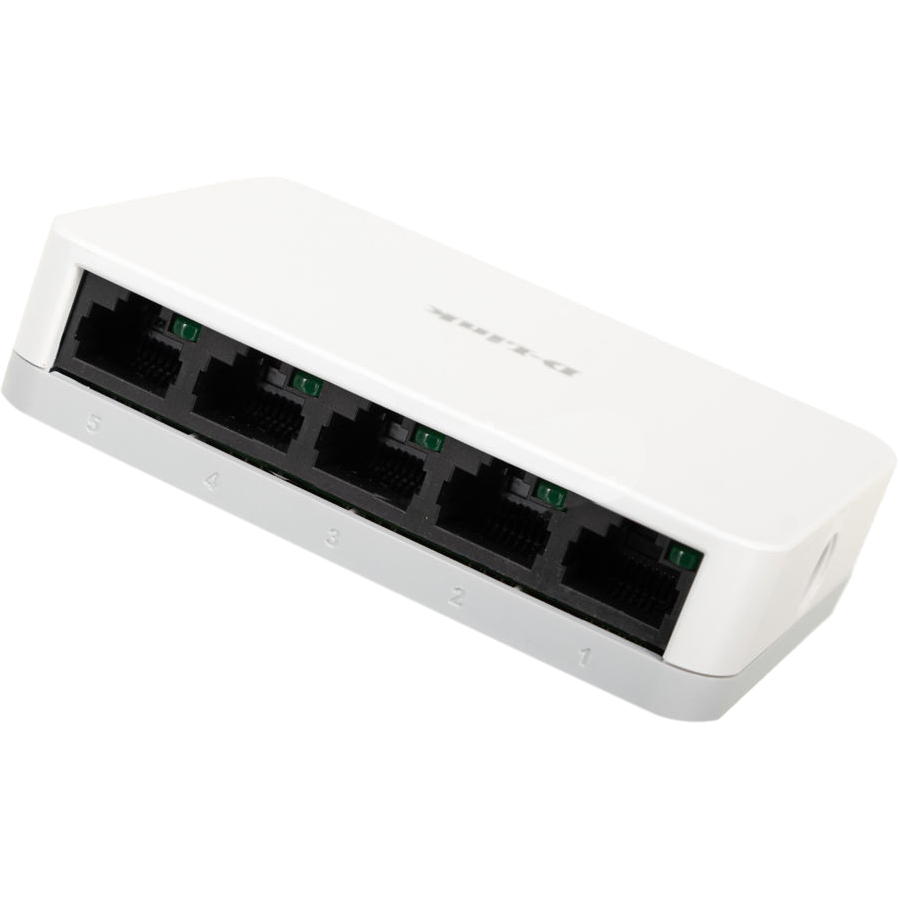 D-Link DGS-1005A/F1A Неуправляемый коммутатор с 5 портами 10/100/1000Base-T