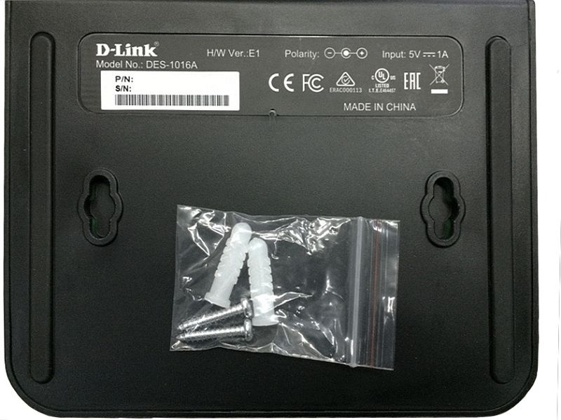 Коммутатор D-Link DES-1016A/E2A