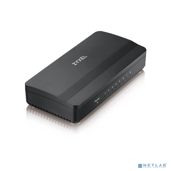 ZYXEL GS-108SV2-EU0101F Коммутатор неуправляемый 8x10/100/1000BASE-T ZYXEL GS-108SV2-EU0101F Коммутатор неуправляемый 8x10/100/1000BASE-T