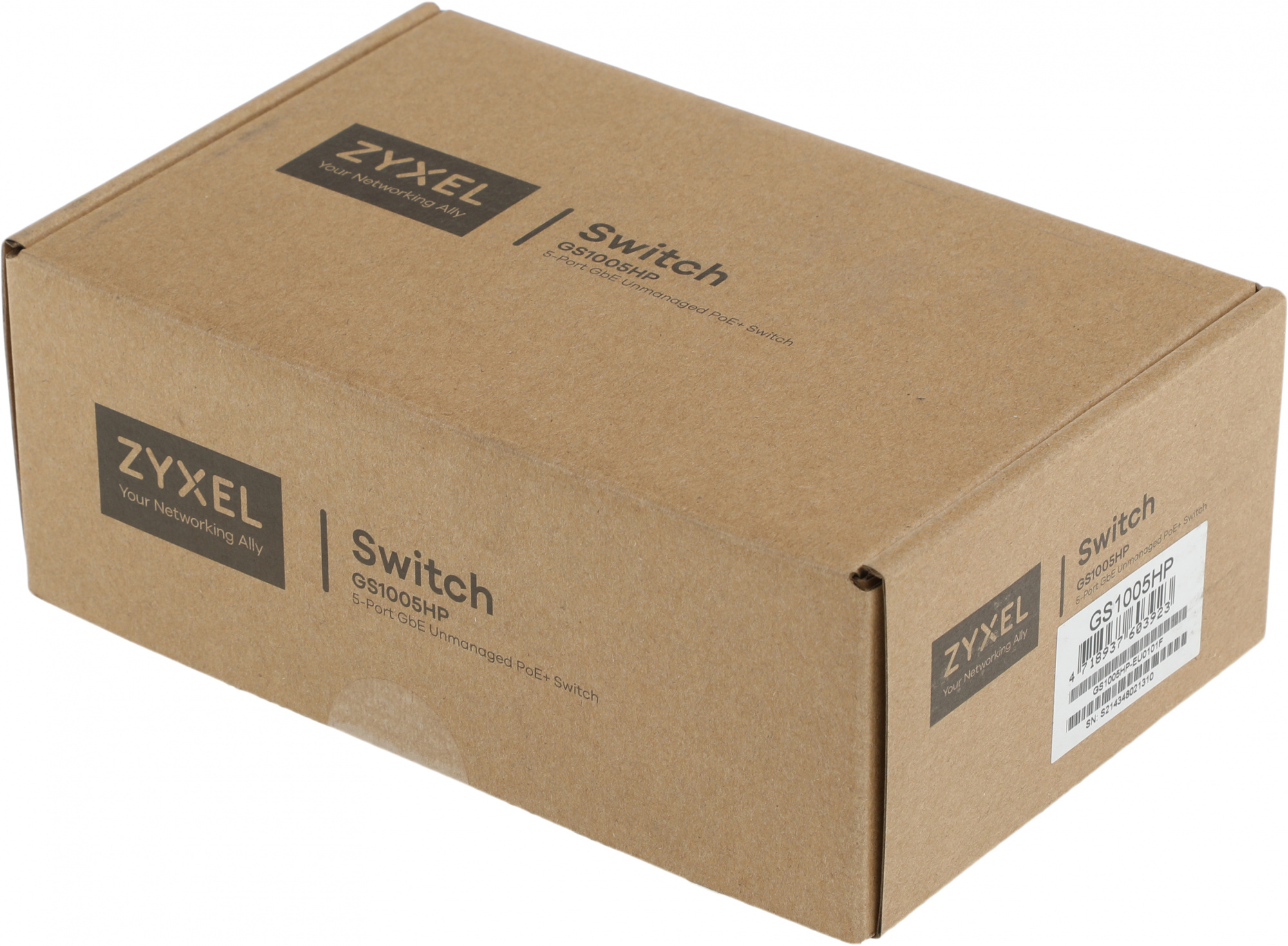 Коммутатор Zyxel Networks GS1005HP-EU0101F