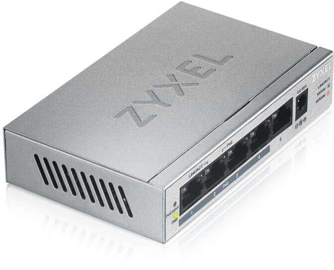 Коммутатор Zyxel Networks GS1005HP-EU0101F