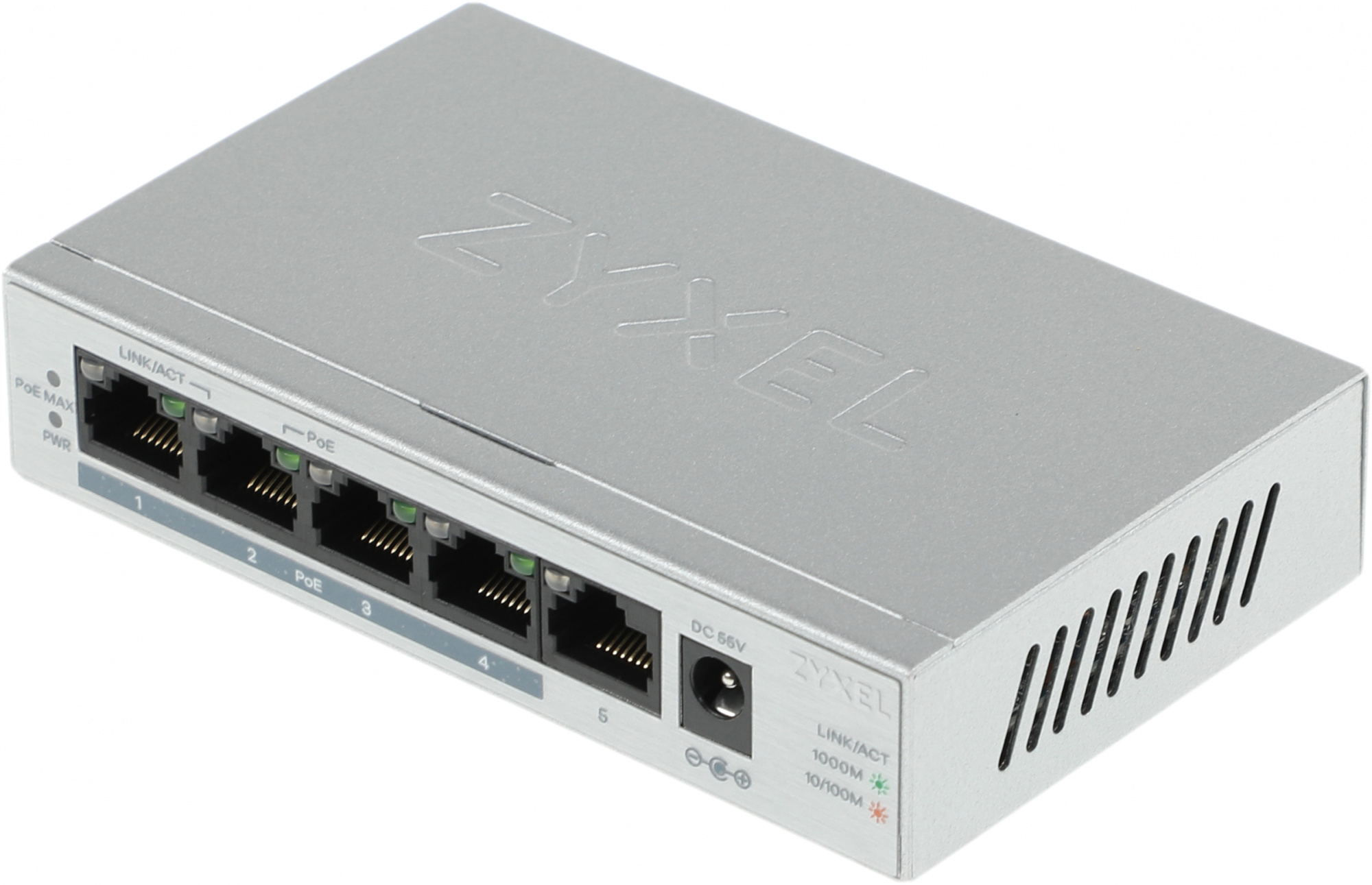 Коммутатор Zyxel Networks GS1005HP-EU0101F