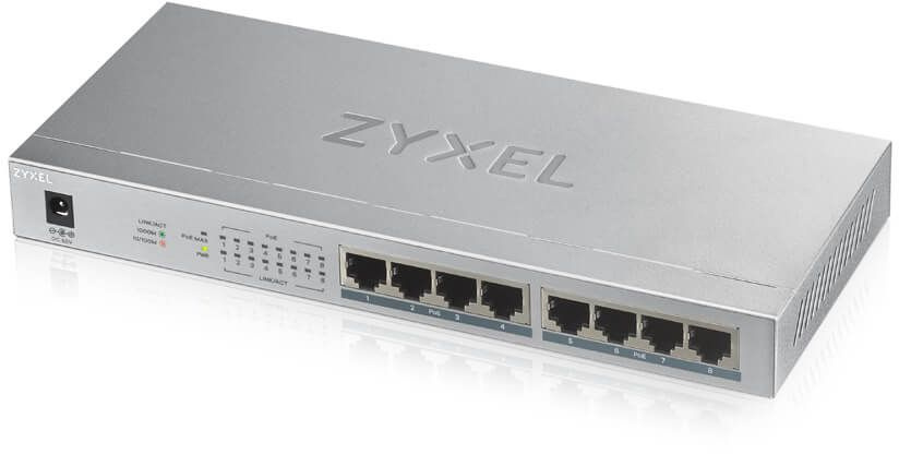 Коммутатор Zyxel Networks GS1008HP-EU0101F