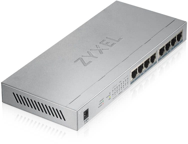 Коммутатор Zyxel Networks GS1008HP-EU0101F