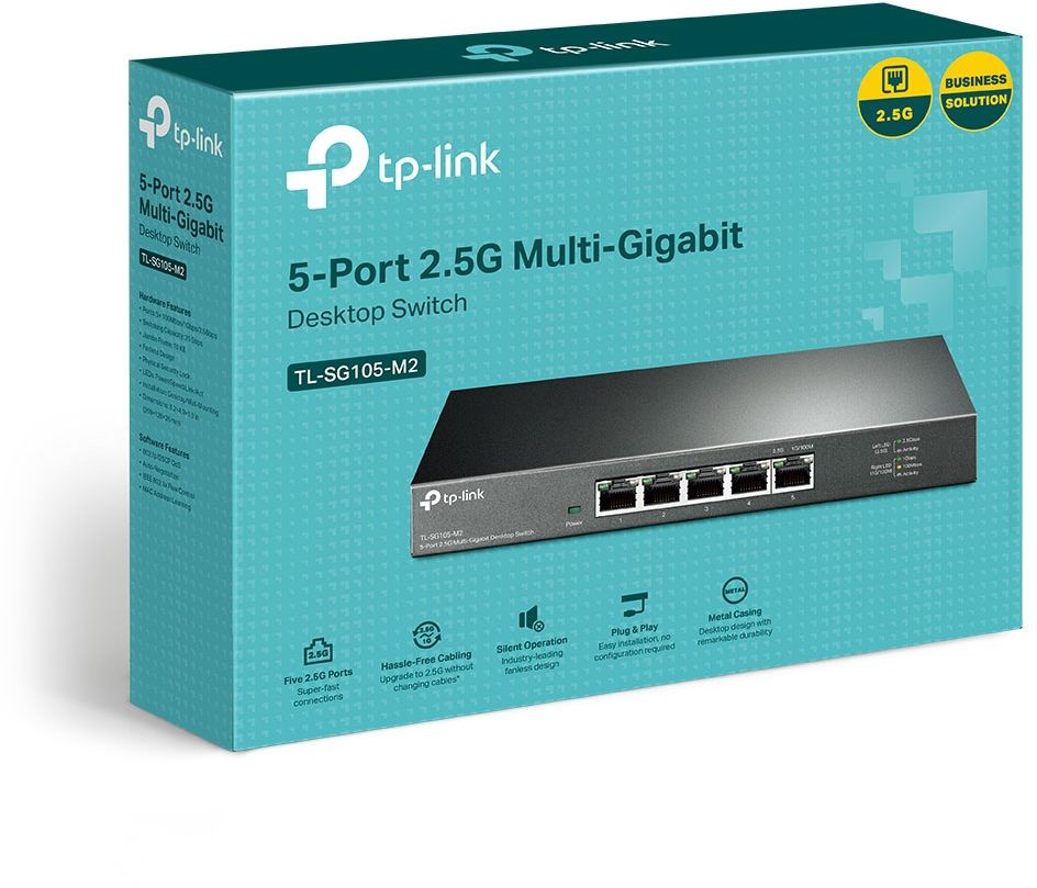 Коммутатор TP-Link TL-SG105-M2