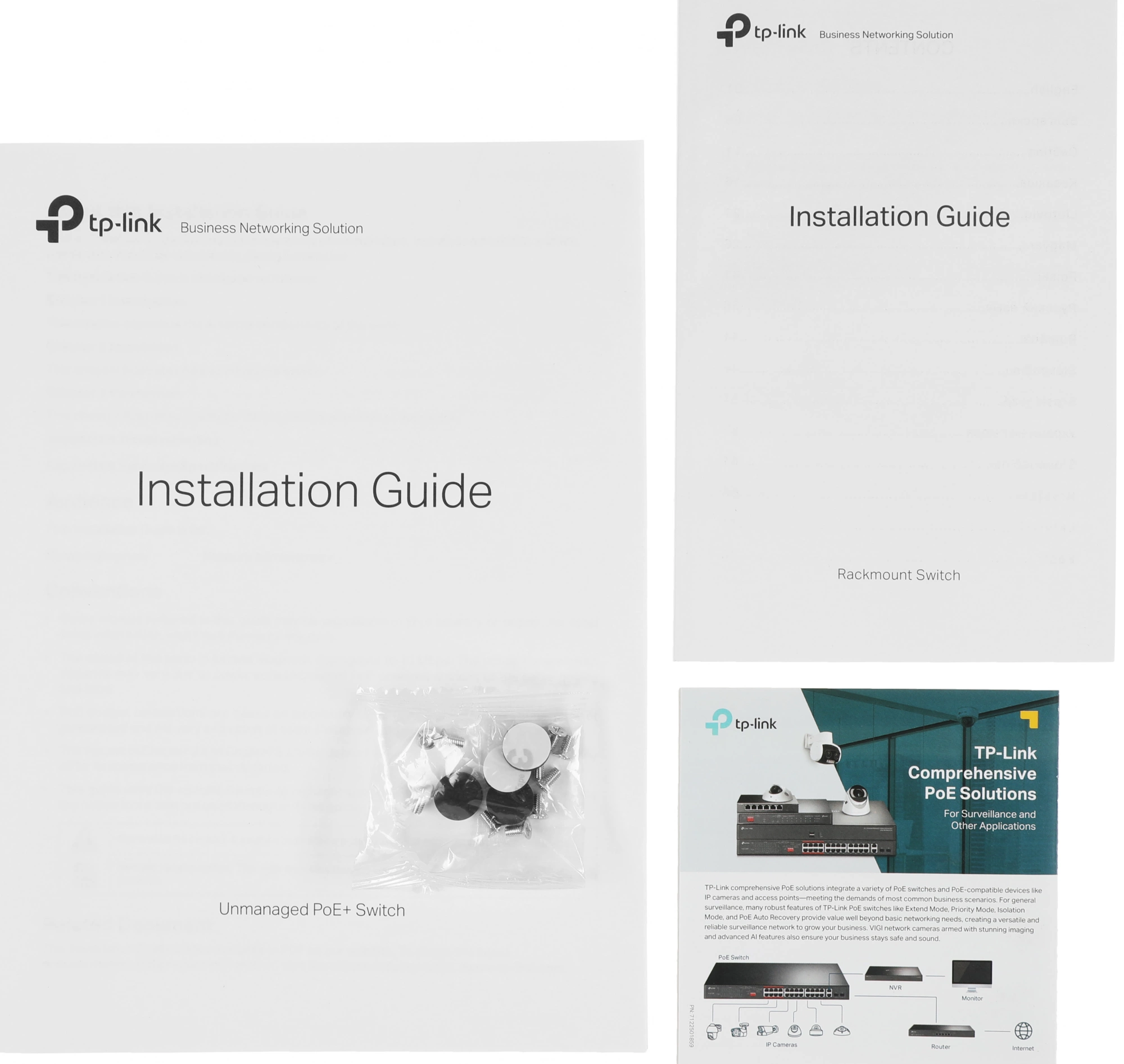 TP-Link TL-SL1218P Коммутатор с 16 портами PoE+ 10/100 Мбит/с, гигабитным портом RJ45 и комбинированным портом RJ45/SFP