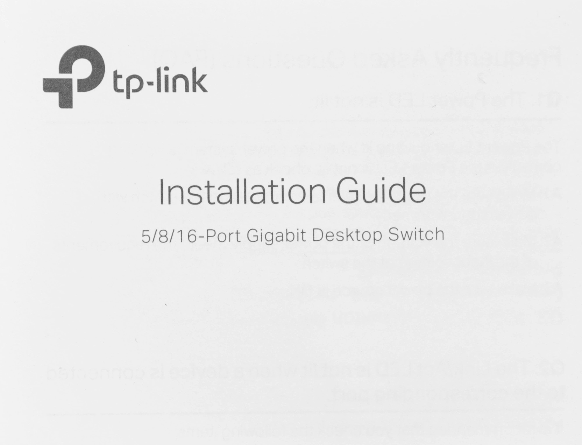 TP-LINK TL-SG116