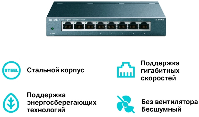 TP-LINK TL-SG108