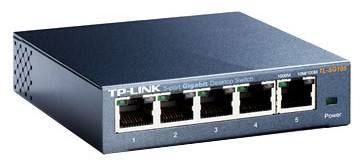 TP-Link TL-SG105 Настольный коммутатор с 5 портами 10/100/1000 Мбит/с