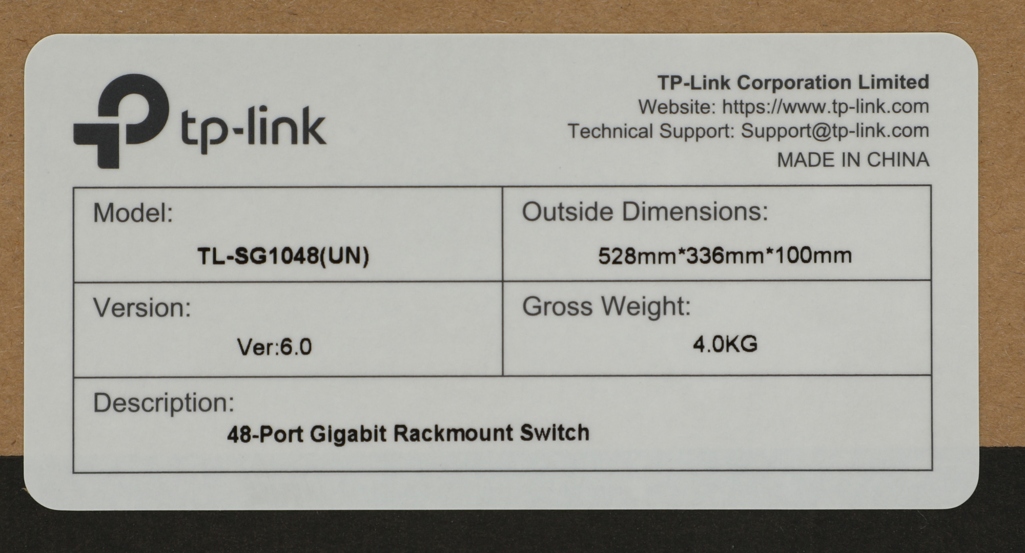 TP-Link TL-SG1048