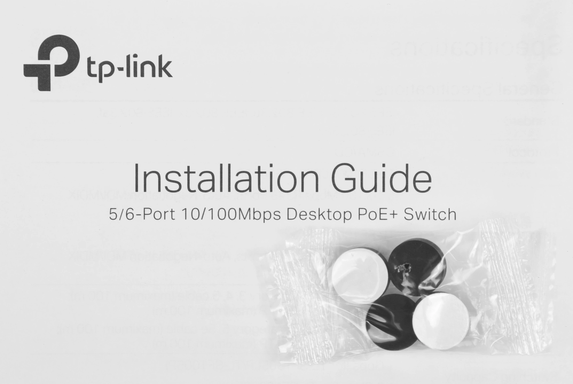 TP-Link TL-SF1005LP Настольный коммутатор с 5 портами 10/100 Мбит/с (4 порта PoE+)