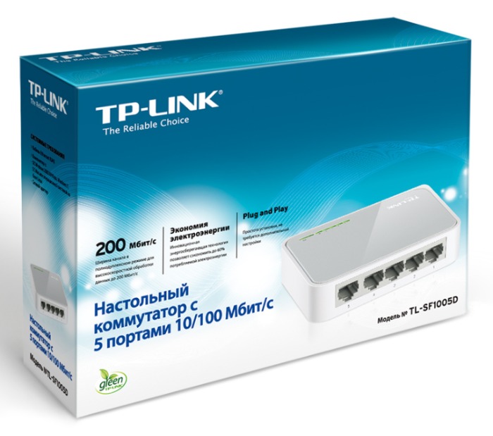 Сетевое оборудование TP-LINK TL-SF1005D