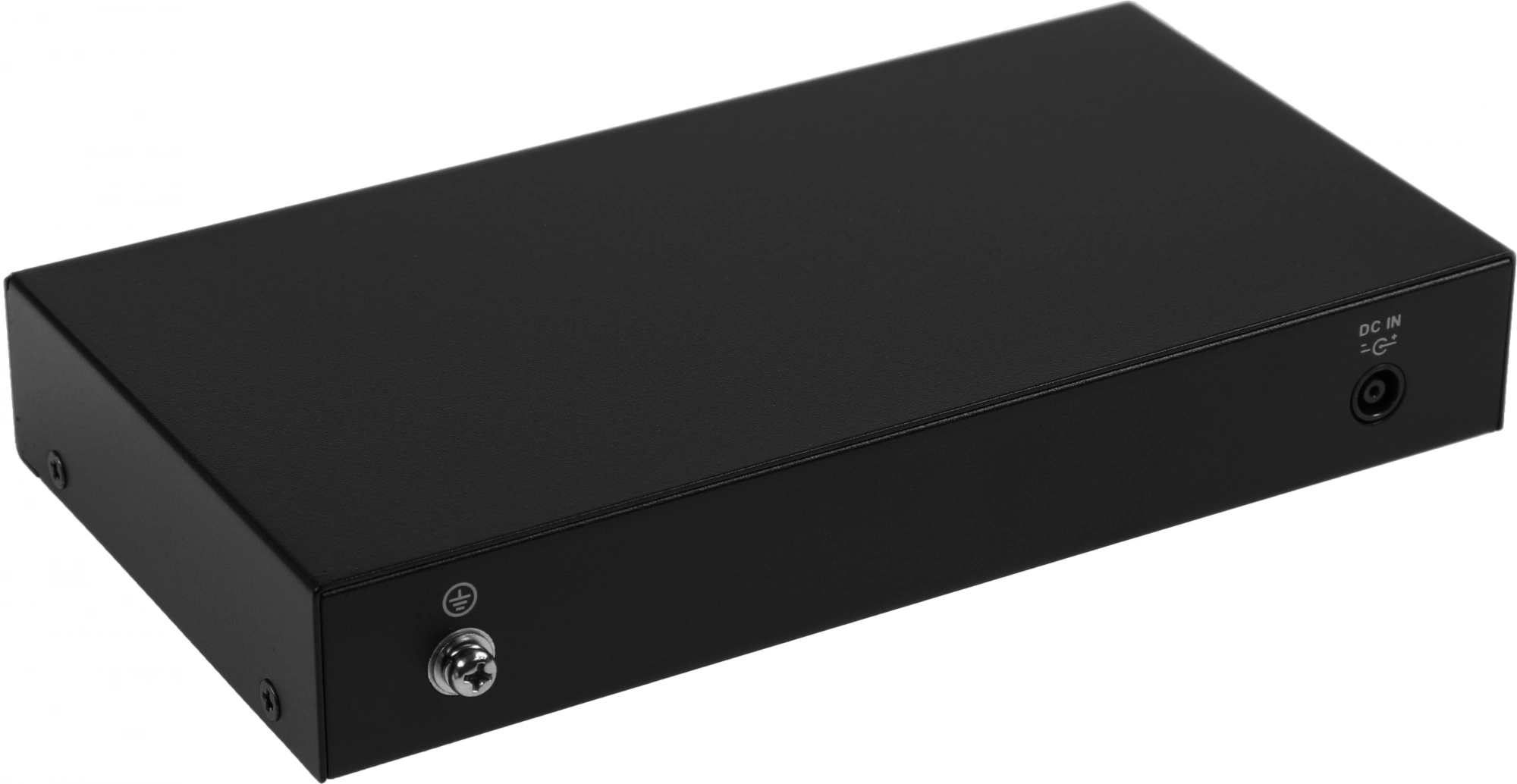 DAHUA DH-PFS3010-8ET-96 10-портовый неуправляемый коммутатор с РоЕ, 8xRJ45 100Mb PoE, 2xRJ45 1Gb uplink, суммарно 96Вт, коммутация 5.6 Гбит/с, MAC-таблица 8К, металл