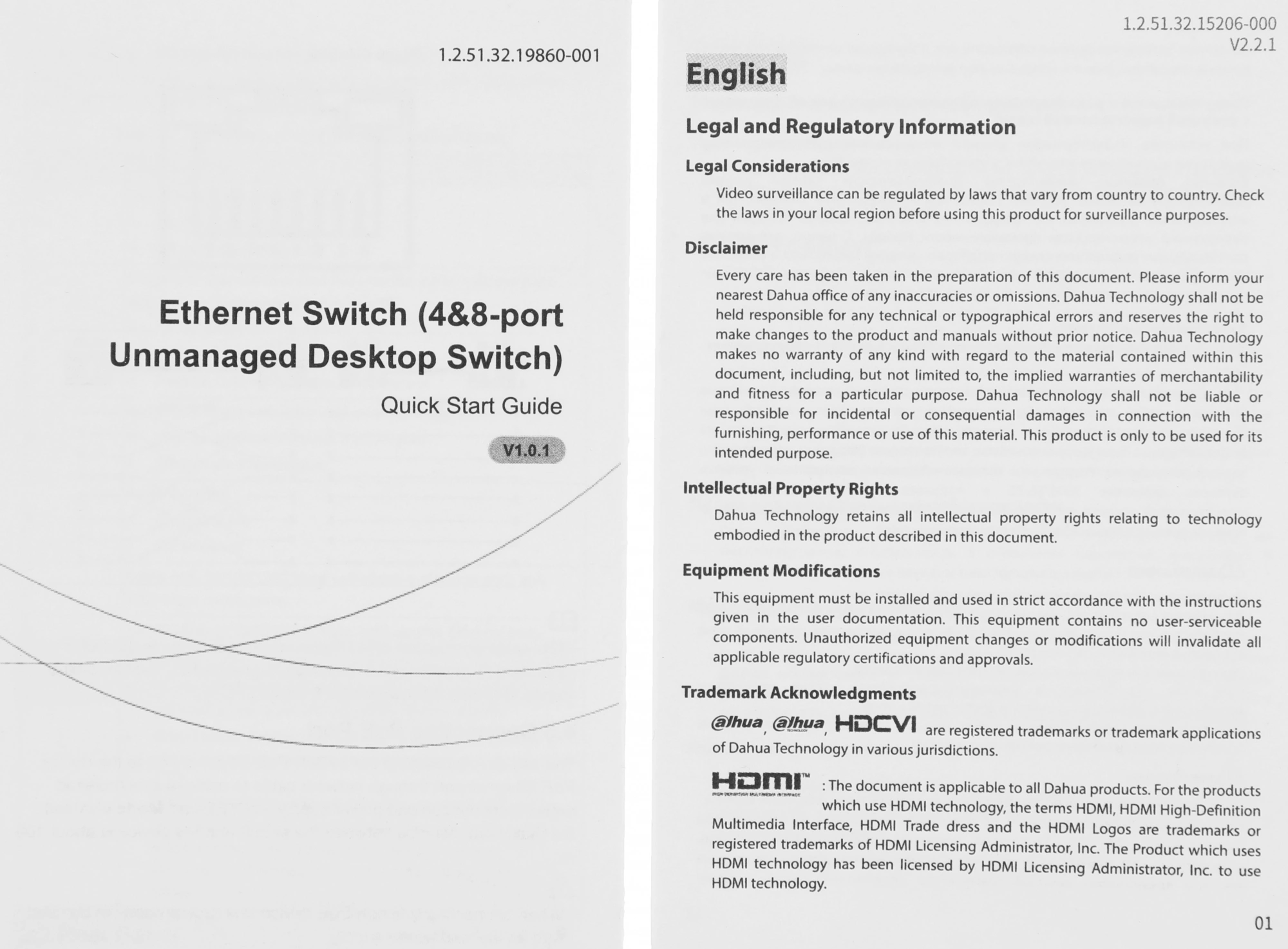 DAHUA DH-PFS3010-8ET-96 10-портовый неуправляемый коммутатор с РоЕ, 8xRJ45 100Mb PoE, 2xRJ45 1Gb uplink, суммарно 96Вт, коммутация 5.6 Гбит/с, MAC-таблица 8К, металл