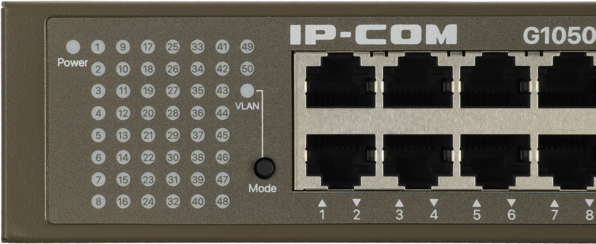 IP-COM G1050F Коммутатор в стойку, 48*1Gbit RJ45, 2*SFP 1Gbit IP-COM G1050F Коммутатор в стойку, 48*1Gbit RJ45, 2*SFP 1Gbit