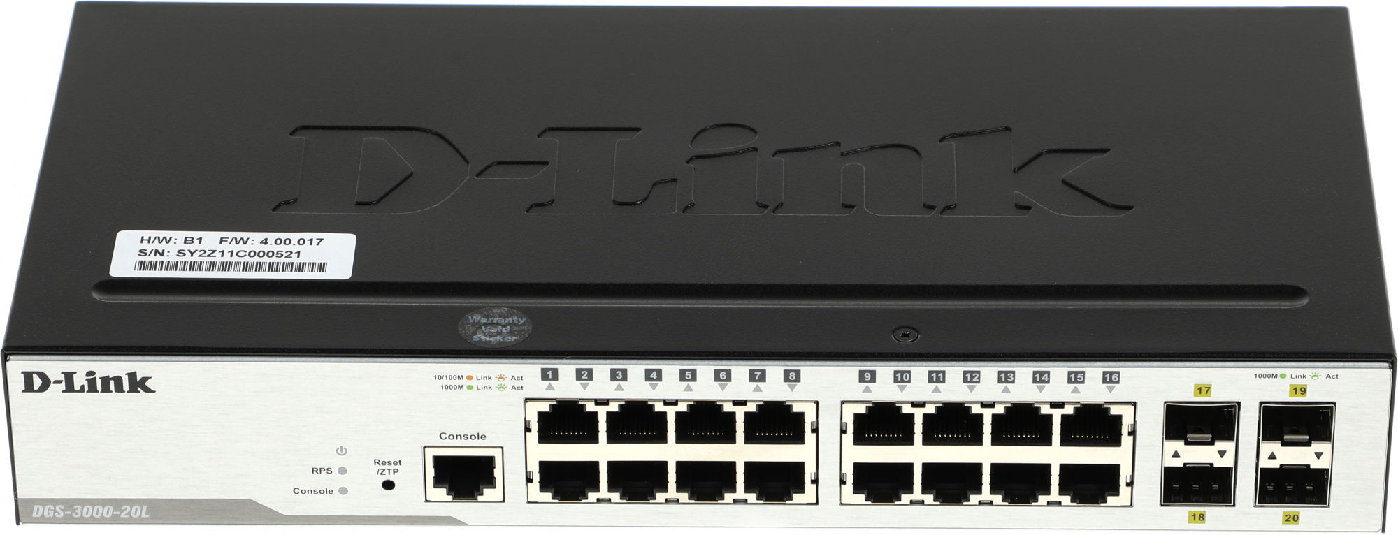 D-Link DGS-3000-20L/B1A