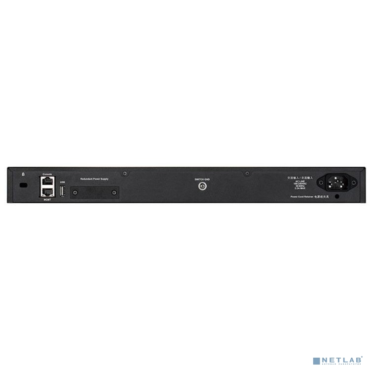 D-Link DGS-3130-54TS/A1A PROJ Управляемый стекируемый1 коммутатор 3 уровня с 48 портами 10/100/1000Base-T, 2 портами 10GBase-T и 4 портами 10GBase-X SFP+