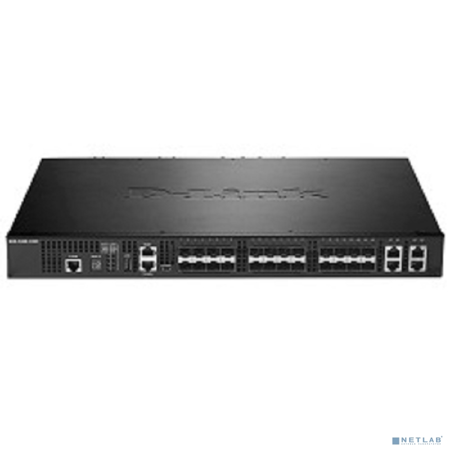 D-Link DXS-3400-24SC/A1ASI PROJ Управляемый L2+ коммутатор, стек, 20x10GBase-X SFP+, 4xCombo 10GBase-T/SFP+, ПО SI