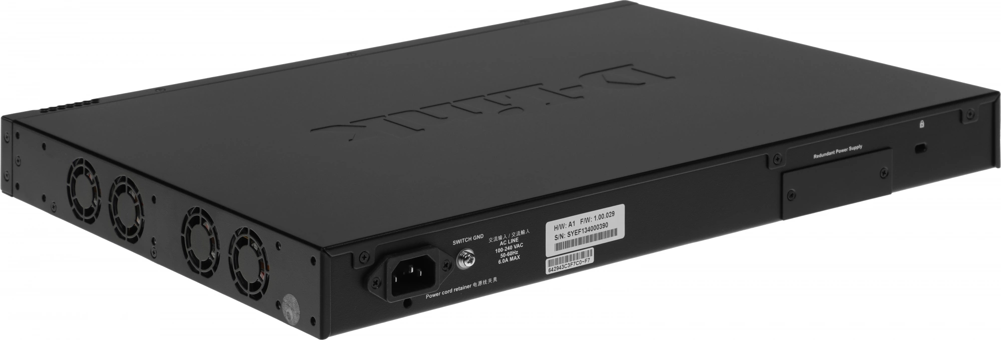 D-Link DGS-1520-52MP/A1A Управляемый L3 стекируемый коммутатор с 44 портами 10/100/1000Base-T, 4 портами 100/1000/2.5GBase-T, 2 портами 10GBase-T и 2 портами 10GBase-X SFP+ (PoE-бюджет 370 Вт)