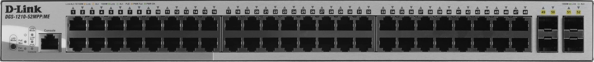 D-LINK DGS-1210-52MPP/ME/B3A
