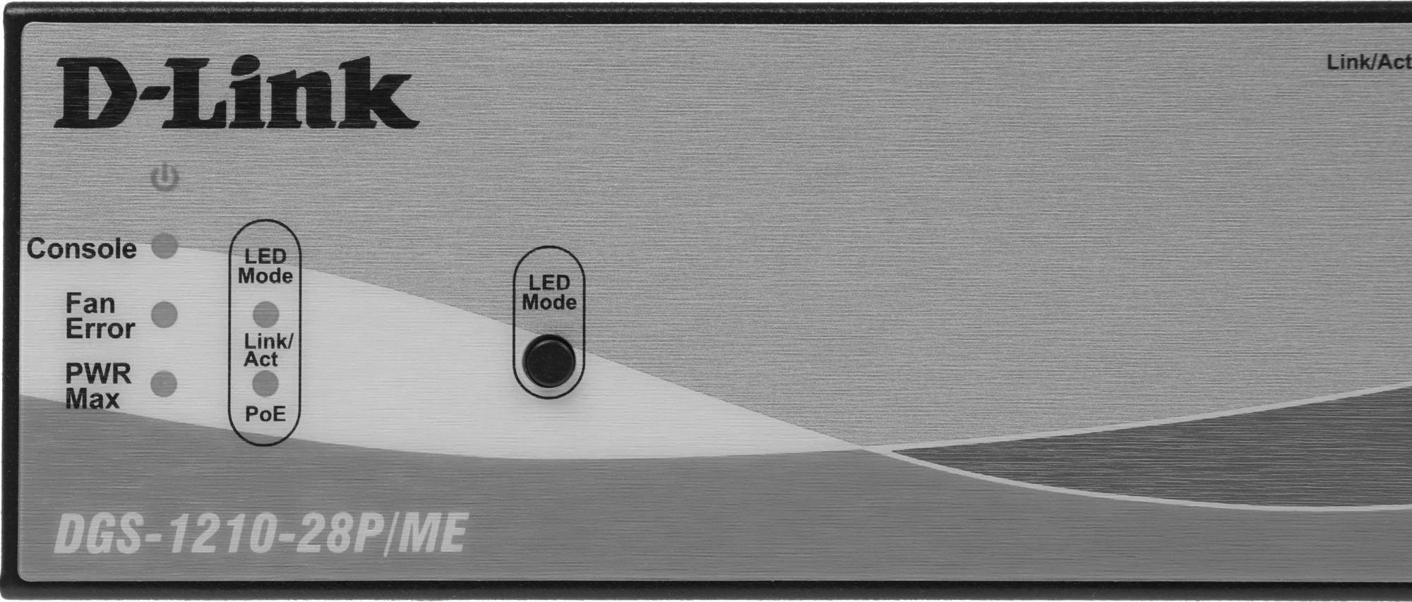 D-Link DGS-1210-28P/ME/B2A Управляемый L2 коммутатор с 24 портами 10/100/1000Base-T и 4 портами 1000Base-X SFP (24 порта PoE 802.3af/at, PoE-бюджет 193 Вт)