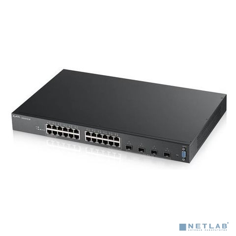 ZYXEL XGS2210-28HP-EU0101F L2+ PoE+ коммутатор XGS2210-28HP, 24xPoE+, 4xSFP+, стекируемый, бюджет PoE 375 Вт ZYXEL XGS2210-28HP-EU0101F L2+ PoE+ коммутатор XGS2210-28HP, 24xPoE+, 4xSFP+, стекируемый, бюджет PoE 375 Вт