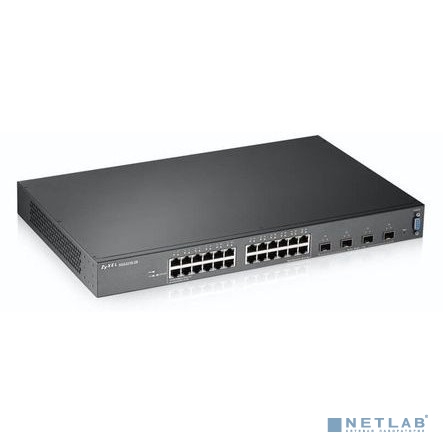 ZYXEL XGS2210-28HP-EU0101F L2+ PoE+ коммутатор XGS2210-28HP, 24xPoE+, 4xSFP+, стекируемый, бюджет PoE 375 Вт ZYXEL XGS2210-28HP-EU0101F L2+ PoE+ коммутатор XGS2210-28HP, 24xPoE+, 4xSFP+, стекируемый, бюджет PoE 375 Вт