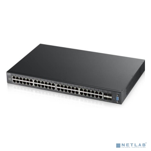 ZYXEL XGS2210-52-EU0101F L2+ коммутатор XGS2210-52, 48xGE, 4xSFP+, стекируемый