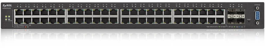 ZYXEL XGS2210-52-EU0101F L2+ коммутатор XGS2210-52, 48xGE, 4xSFP+, стекируемый ZYXEL XGS2210-52-EU0101F L2+ коммутатор XGS2210-52, 48xGE, 4xSFP+, стекируемый