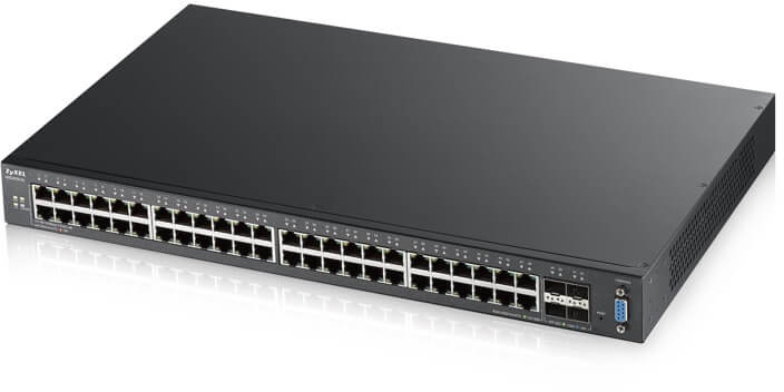 ZYXEL XGS2210-52-EU0101F L2+ коммутатор XGS2210-52, 48xGE, 4xSFP+, стекируемый ZYXEL XGS2210-52-EU0101F L2+ коммутатор XGS2210-52, 48xGE, 4xSFP+, стекируемый