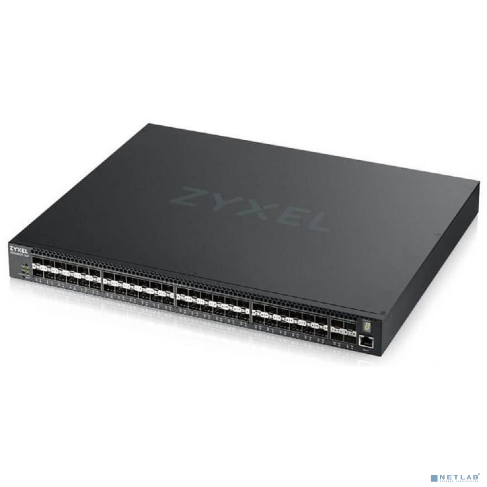 ZYXEL XGS4600-52F-ZZ0101F L3 коммутатор Zyxel XGS4600-52F, 48xSFP, 4xSFP+, 2 источника питания AC