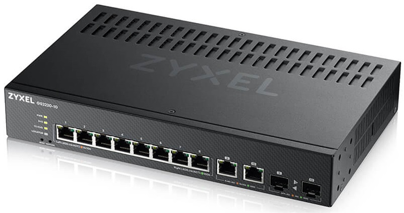 ZYXEL GS2220-10-EU0101F NebulaFlex Pro GS2220-10-EU0101F 10G управляемый ZYXEL GS2220-10-EU0101F NebulaFlex Pro GS2220-10-EU0101F 10G управляемый