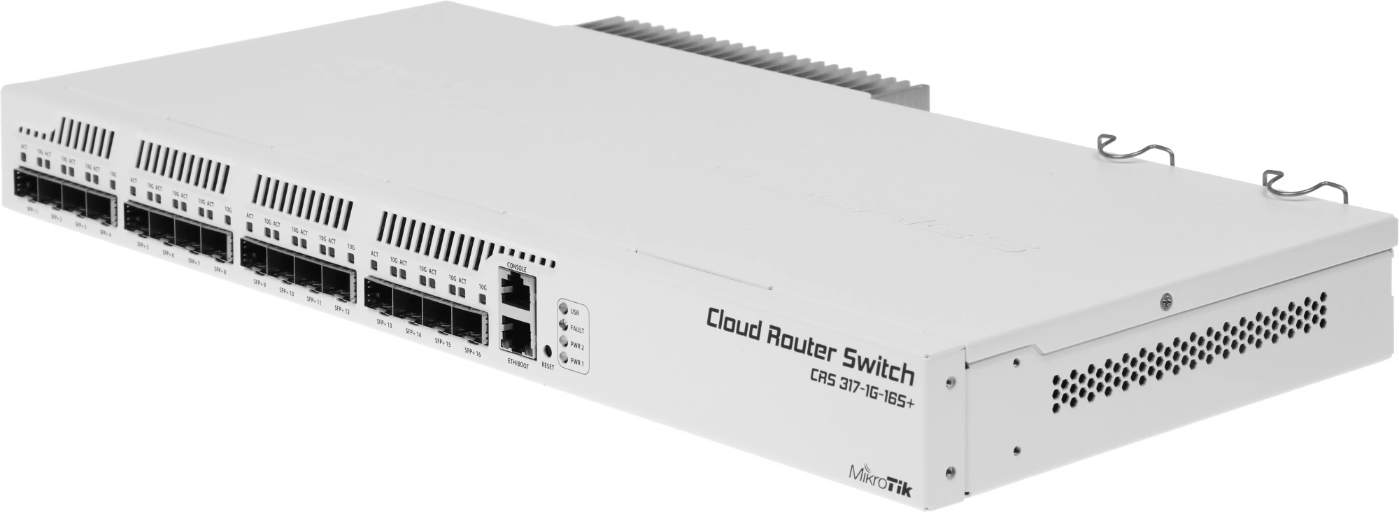 MikroTik CRS317-1G-16S+RM Коммутатор 16х SFP+, 1х 1G RJ45, RouterOS MikroTik CRS317-1G-16S+RM Коммутатор 16х SFP+, 1х 1G RJ45, RouterOS