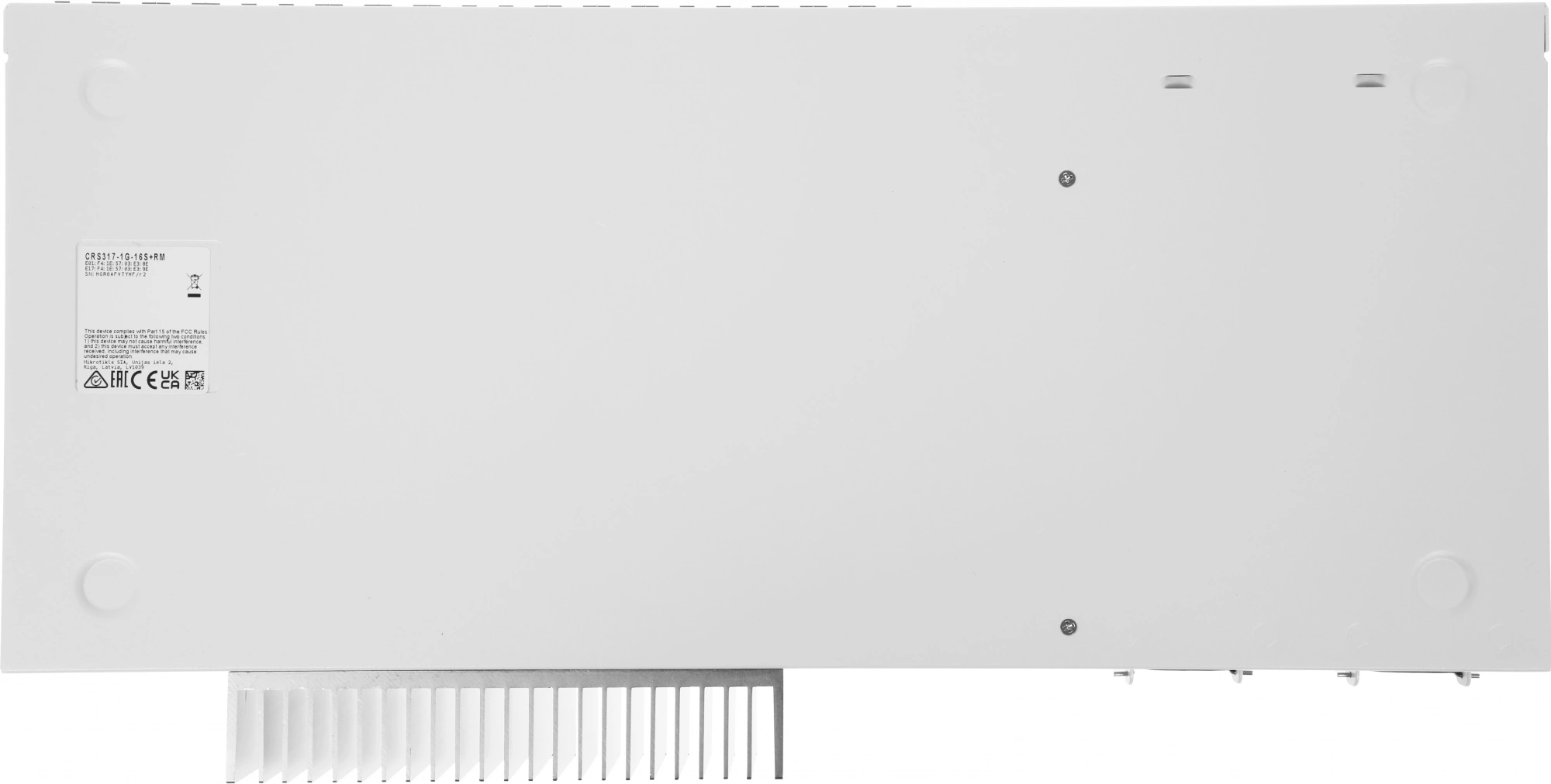 MikroTik CRS317-1G-16S+RM Коммутатор 16х SFP+, 1х 1G RJ45, RouterOS MikroTik CRS317-1G-16S+RM Коммутатор 16х SFP+, 1х 1G RJ45, RouterOS